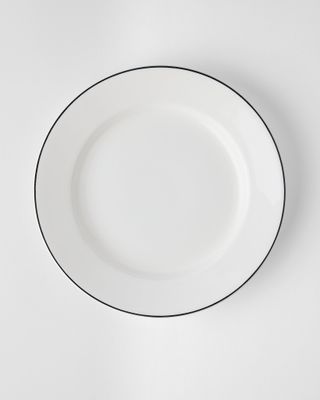 Gustavsberg NATUR Snövit, Tallrik 24 cm m bräm