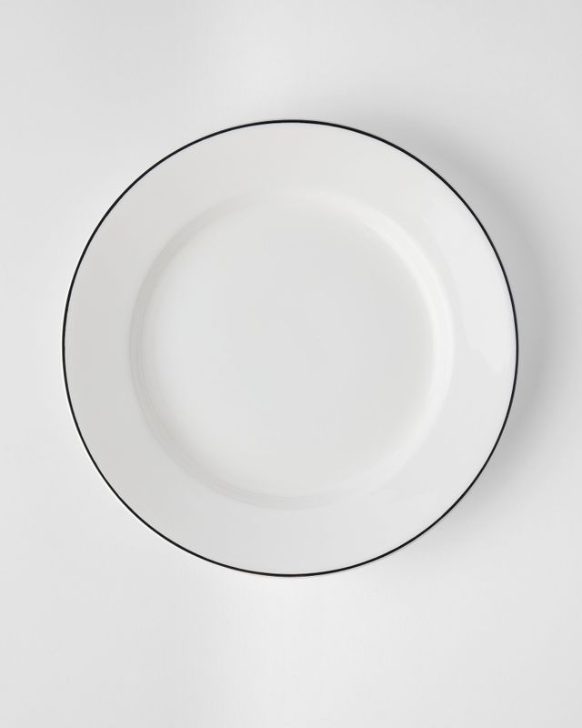 Gustavsberg NATUR Snövit, Tallrik 24 cm m bräm
