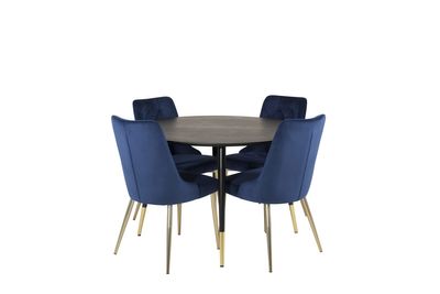 Venture Home Matgrupp Dipp med stolarna Velvet Deluxe