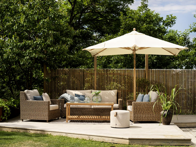 Brafab Sandkorn soffa natur konstrotting