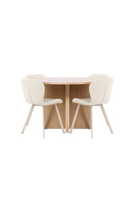 Venture Home Matbord Strada med Lilja Stol