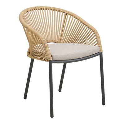 House Nordic Novella Matstol Beige 2 st