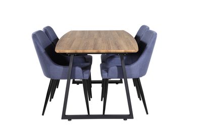 Venture Home Matgrupp Inca med stolarna Plaza