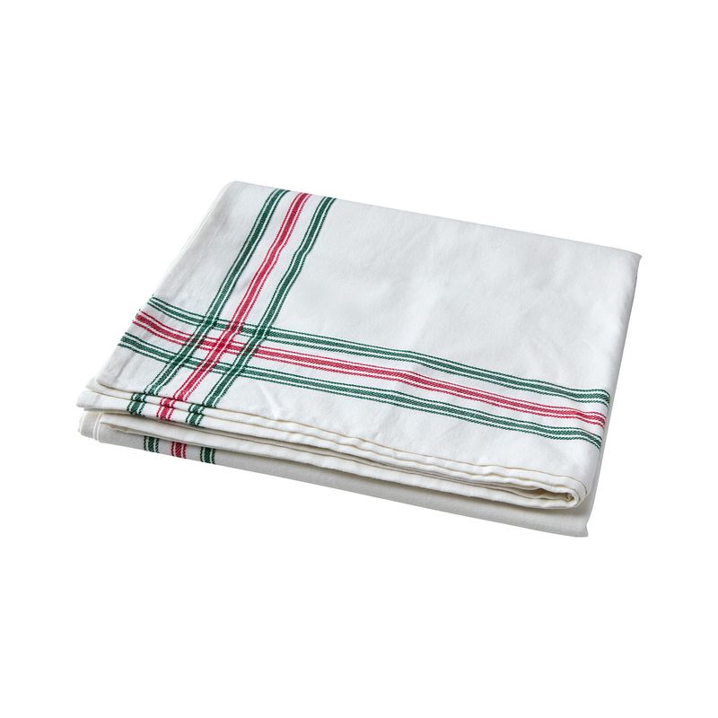 Affari of Sweden FLISA Bordsduk, Vit/Grön/Röd