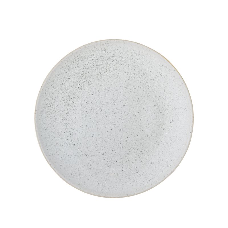 Bloomingville Addison Tallrik, Vit, Stengods - 6-pack