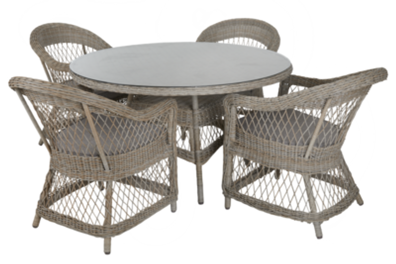 Brafab Kamomill Matbord 130 cm Beige