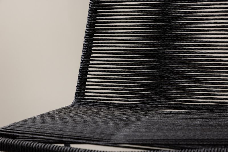 Venture Home Lindos Matstol Svart