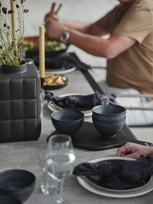 Brafab Lyra Matbord 100x220 cm med Glas