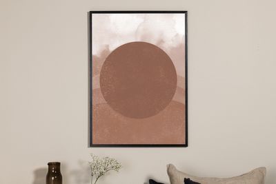 Venture Home Soft shades Poster Brun