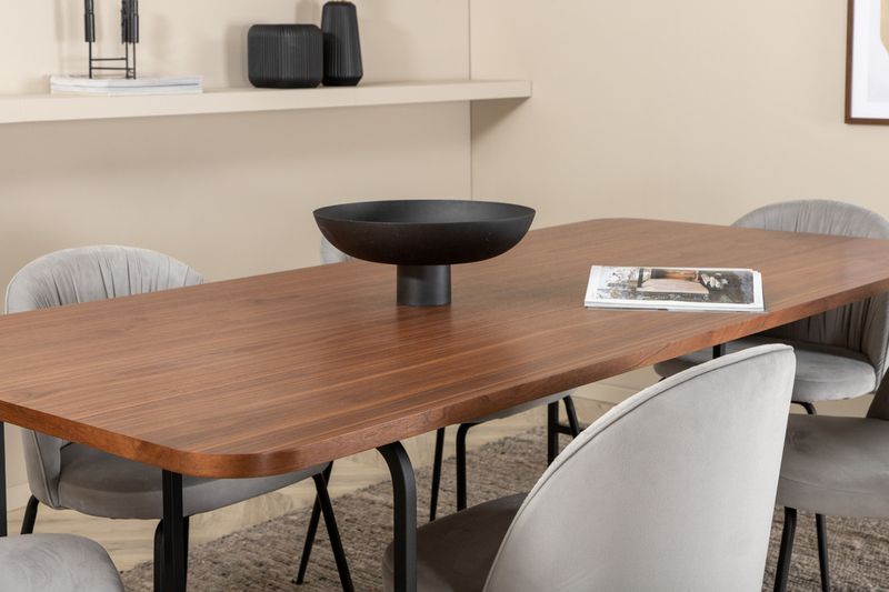 Venture Home Uno, Wrinkles Rektangulär Matgrupp