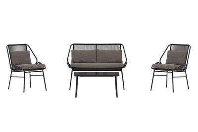 Venture Home Zakynthos Soffgrupp Svart