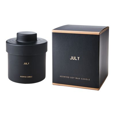 Affari of Sweden CALENDAR Doftljus Coconut & peach, Svart