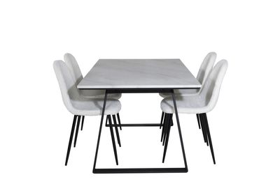 Venture Home Estelle Rektangulär Matgrupp