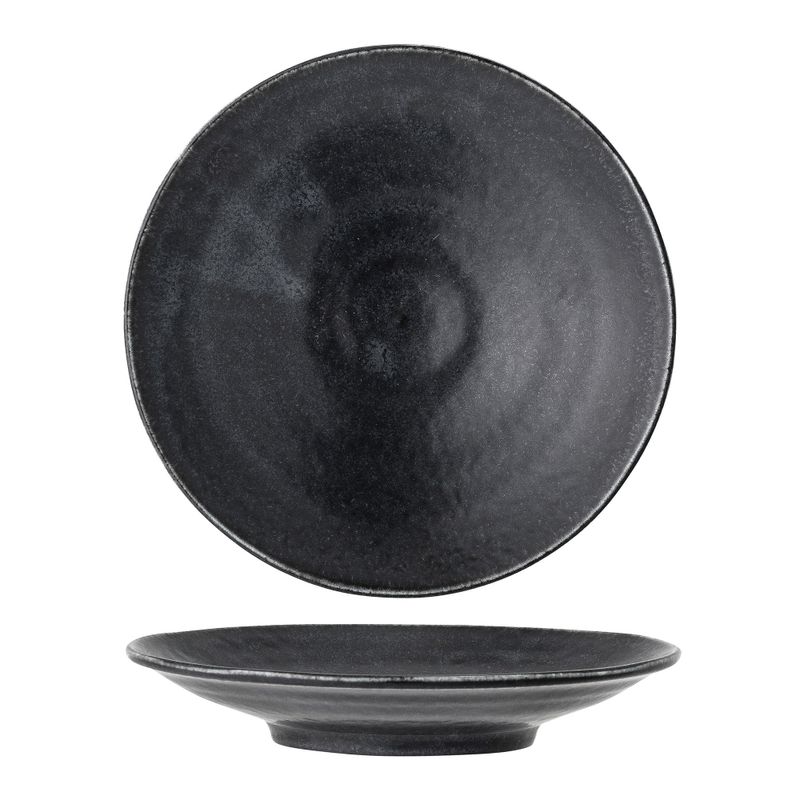 Bloomingville Yoko Tallrik, Svart, Porcelain - 3-pack