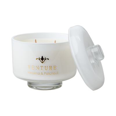 Affari of Sweden VENTURE Doftljus Verbena & patchouli, Vit
