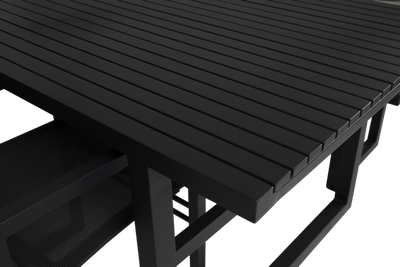 Brafab Vevi Matbord 95x230 cm Svart