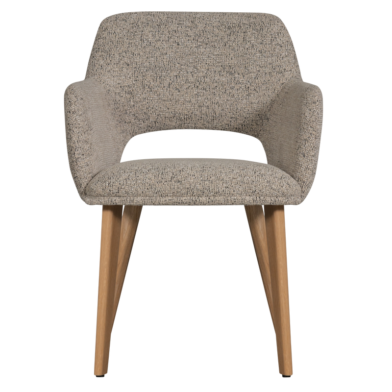 WOOOD Murat Matstol Natur med Träben 2 st