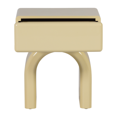 WOOOD Zorel Sängbord i Högglans Mjukrosa