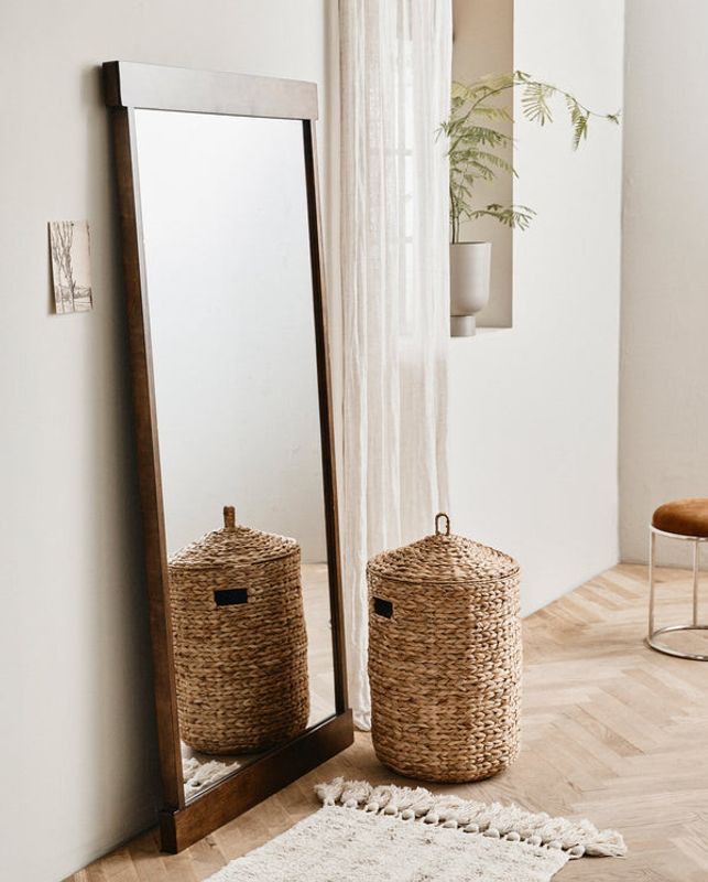 Nordal COSNA Tvättkorg, Set om 2 - Natur