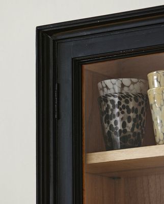 Nordal VIVA väggskåp, 2 dörrar - svart