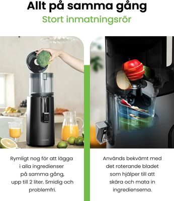 Hurom Slow Juicer H400 Mattsvart