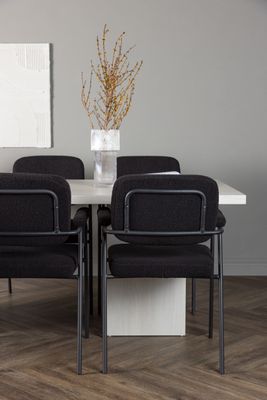 Venture Home Matgrupp Olga med stolarna Yesterday