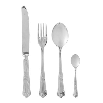 Creative Collection Tilly Cutlery, Silver, Stainless Steel - 12-pack