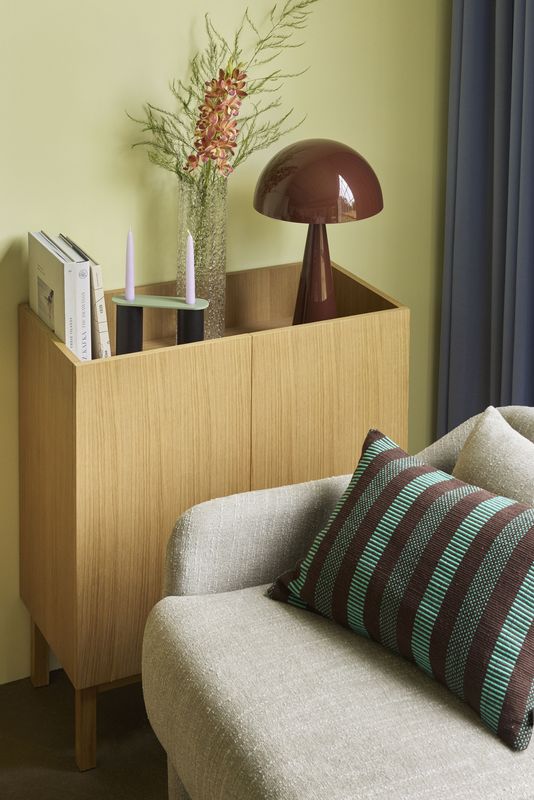 Hübsch Ark Skåp Natur 80x40xh90cm