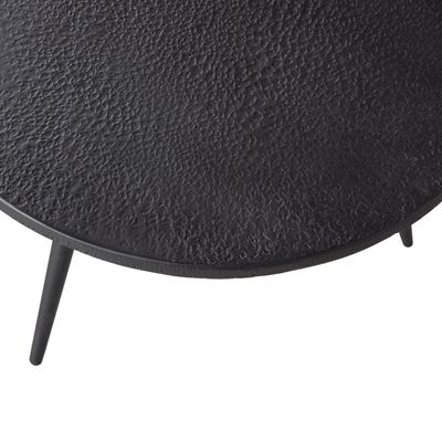 WOOOD Suze Sidobord i Trä/Metall – Svart, Set om 2