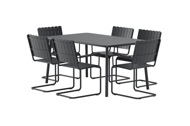 Venture Home Holmsund Matgrupp Svart