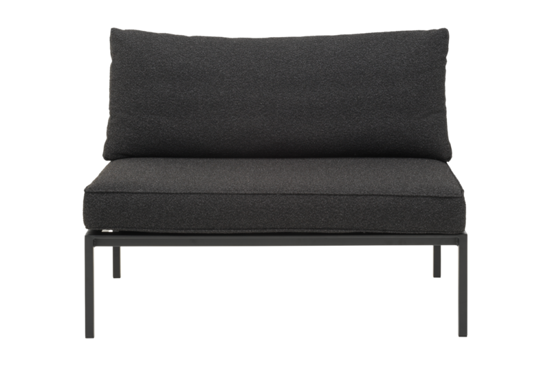 Brafab Upper 2-sits mittdel Svart / Teddy Black