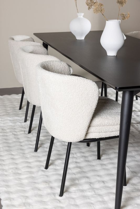 Venture Home Ellis Matbord med Agnes Matstol