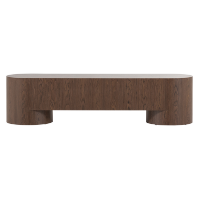WOOOD VELARI TV-bänk i brun träfanér