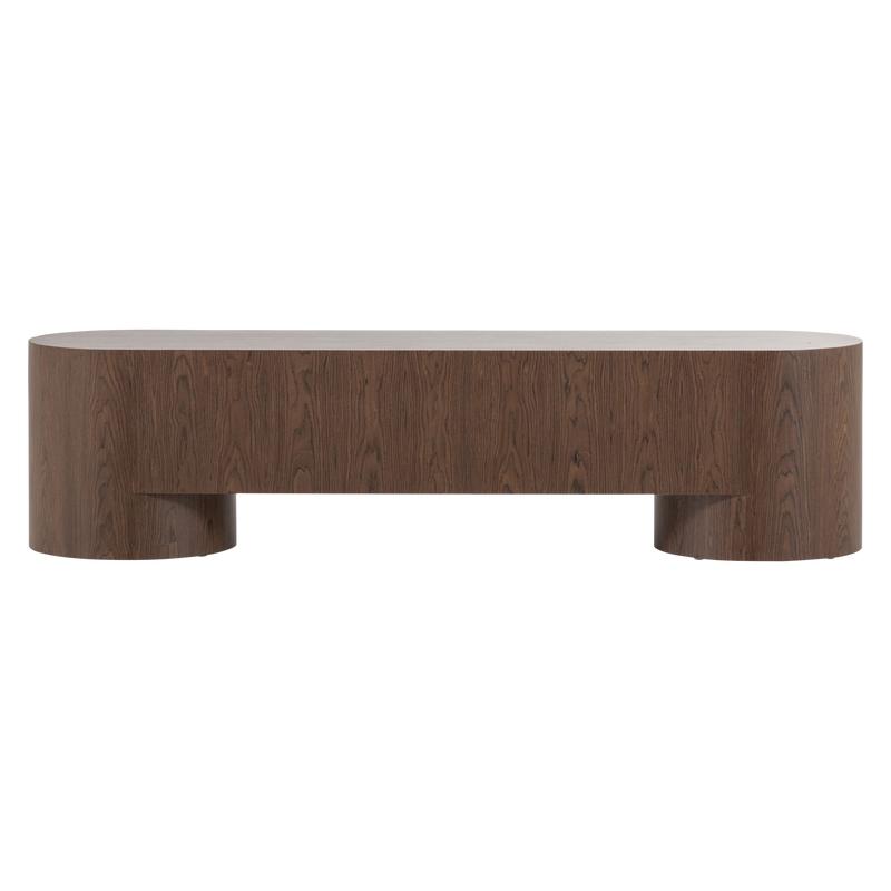 WOOOD VELARI TV-bänk i brun träfanér