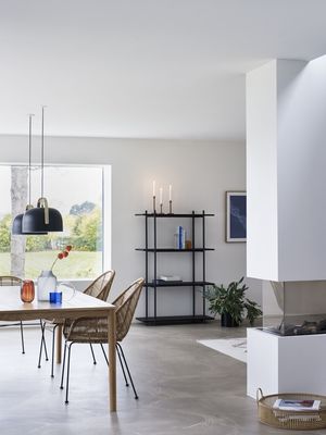 Hübsch Norm Hylla Large Svart 100x39xh150cm