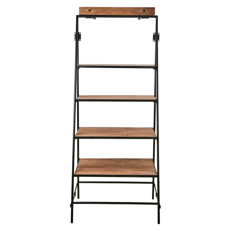 Affari of Sweden STANLEY Hylla, Svart/Natur