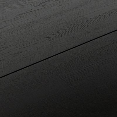 WOOOD Rhonda Rund Matbord 129 cm i Svart Ek