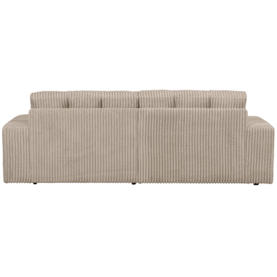 WOOOD Second Date 2-sits Soffa i Ribbad Travertin