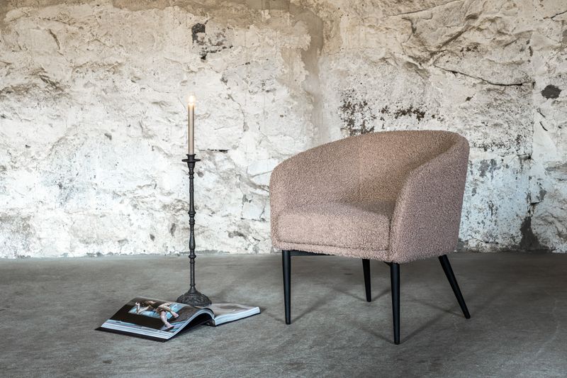 Venture Home Fluffy Fåtölj - Brun Teddy