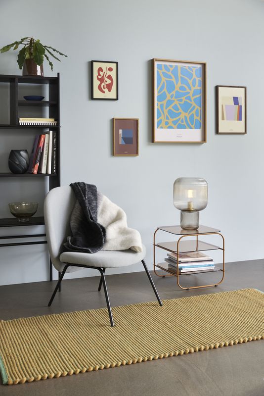 Hübsch Pirum Bordslampa Brun