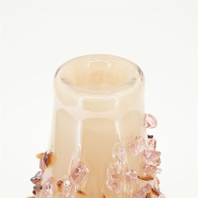 By Boo Quartz 2 Orange Glasvas