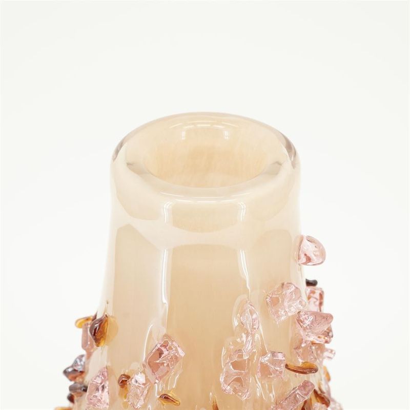 By Boo Quartz 2 Orange Glasvas