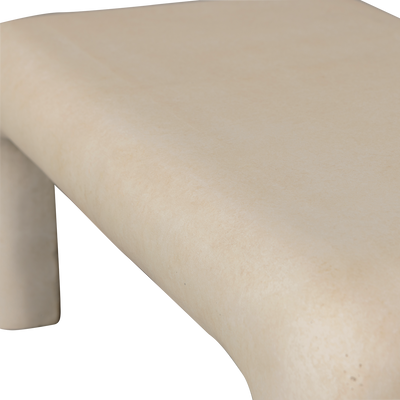 WOOOD Stani Soffbord i Fiberlera - Naturliga, Set om 2