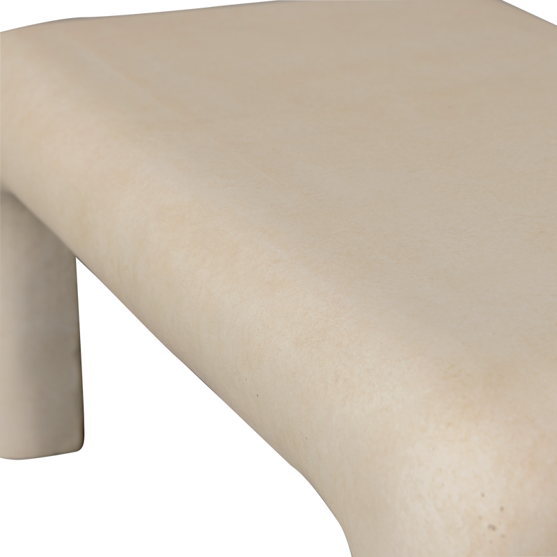 WOOOD Stani Soffbord i Fiberlera - Naturliga, Set om 2