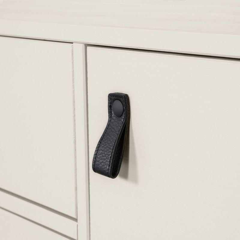 WOOOD SILAS TV-bänk 180 cm i grått trä [FSC-certifierad]