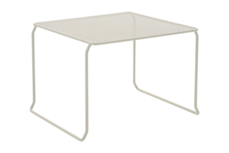 Brafab Haru lounge soffbord 54x54 cm Pearly White