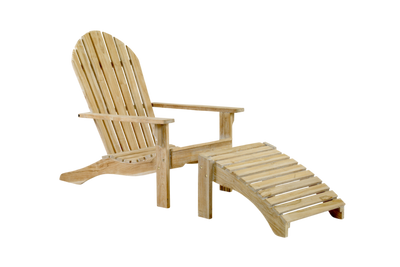 Brafab Opal vilstol med fotpall i teak