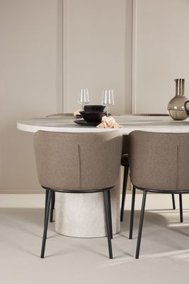 Venture Home Matbord Narvik med Edina Stol