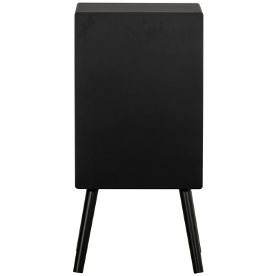 WOOOD Ozzy Sängbord Högt Svart Trä