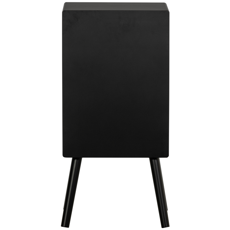 WOOOD Ozzy Sängbord Högt Svart Trä